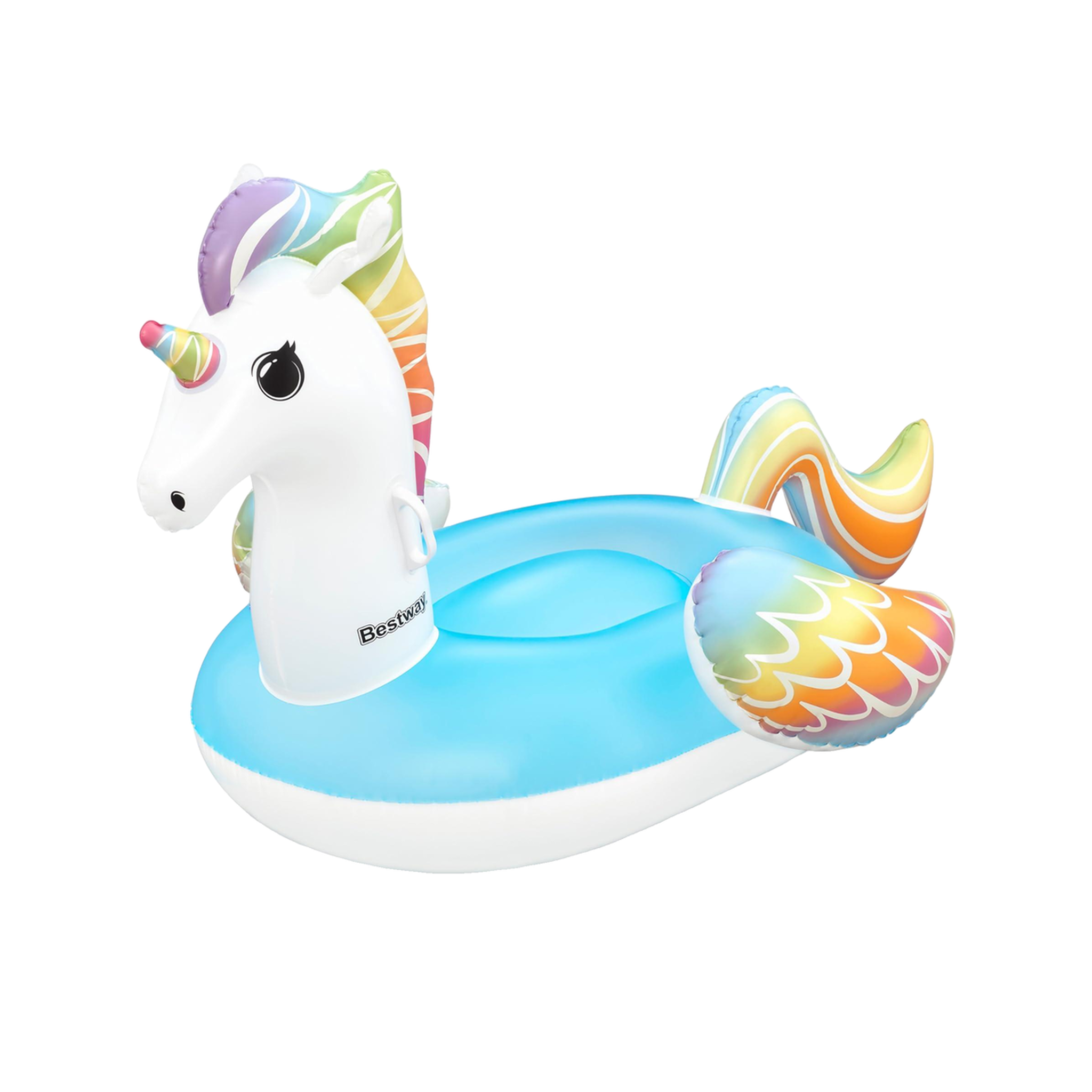 BESTWAY Bouée à chevaucher Fantasy Unicorn