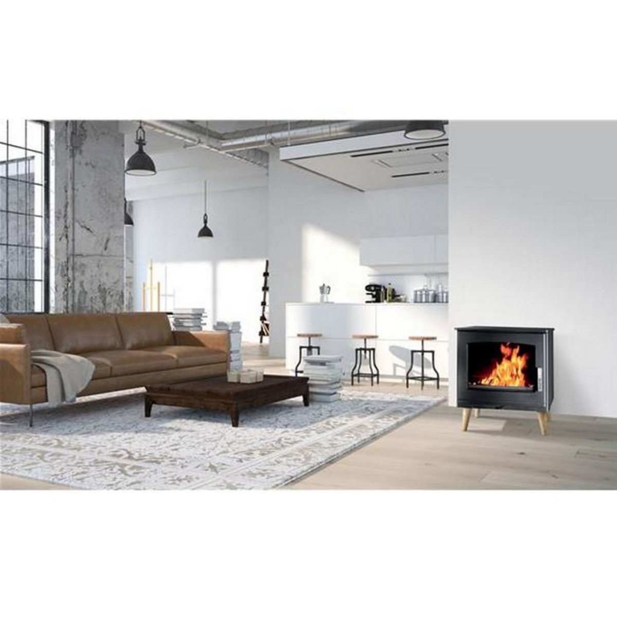 Supra Rafraîchisseur d'air 3en1 80w blanc - fr9010280b