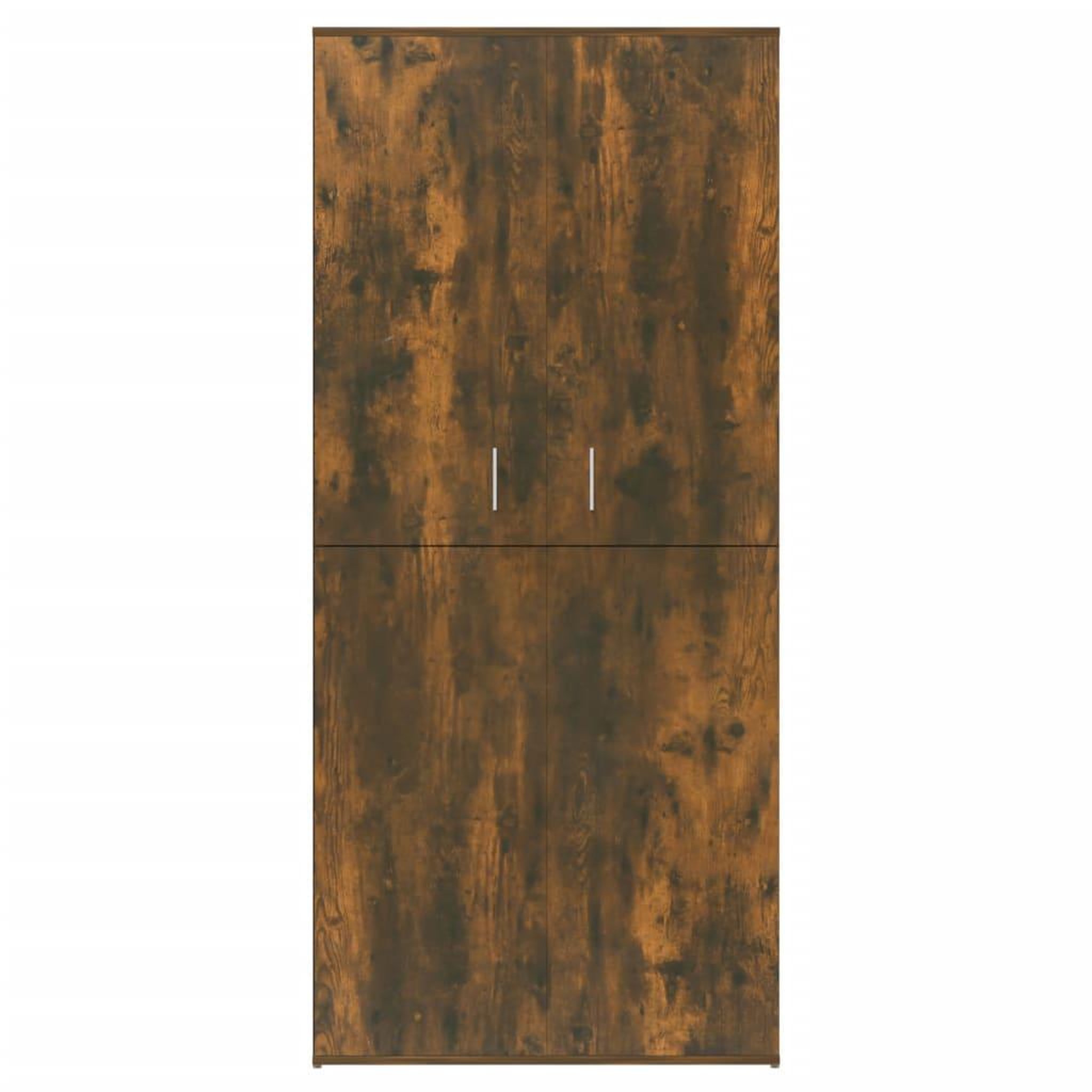 Voir la diapositive 5 : VIDAXL Armoire a chaussures chene fume 80x39x178 cm bois d'ingenierie
