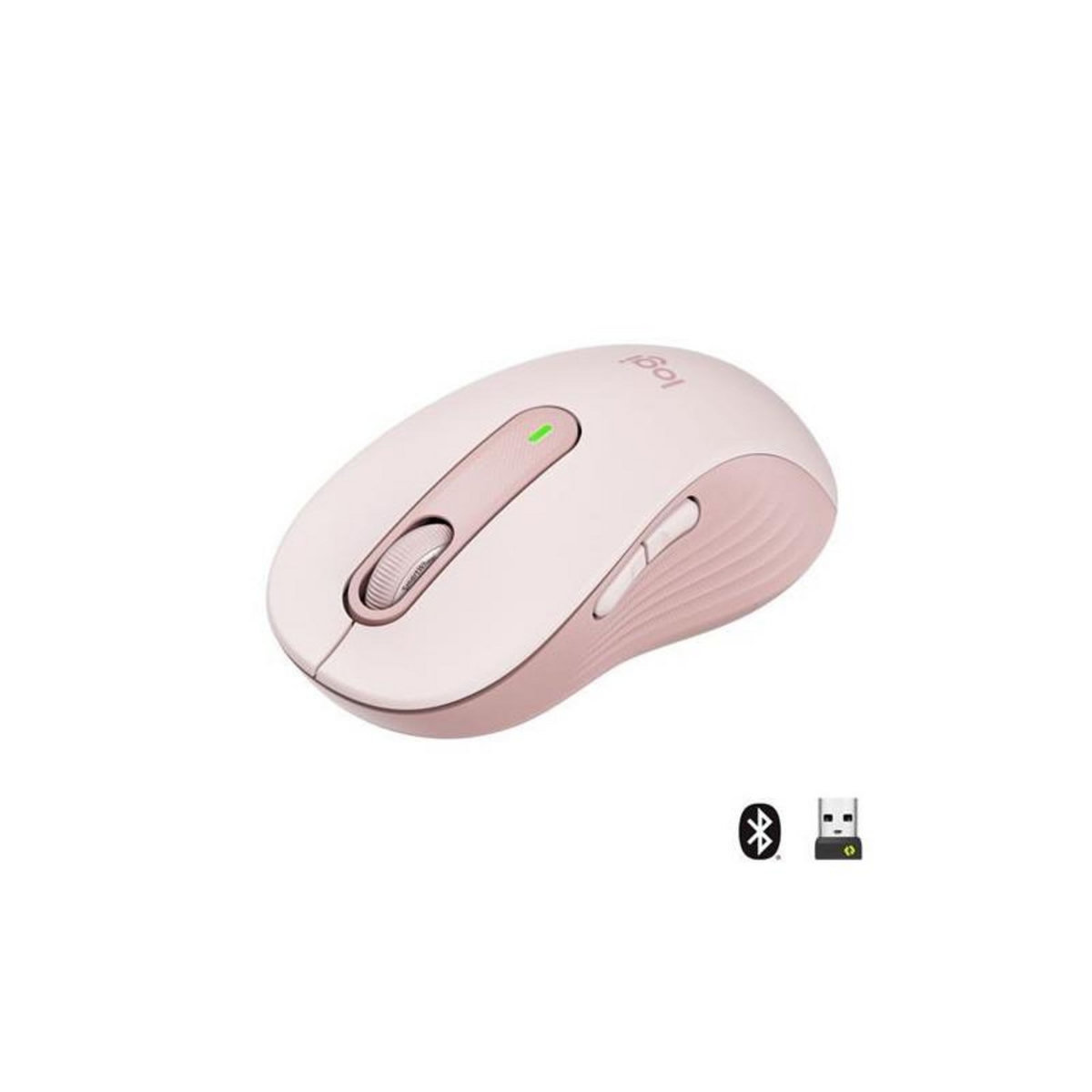 Logitech Souris sans fil Logitech Signature M650 L Rose