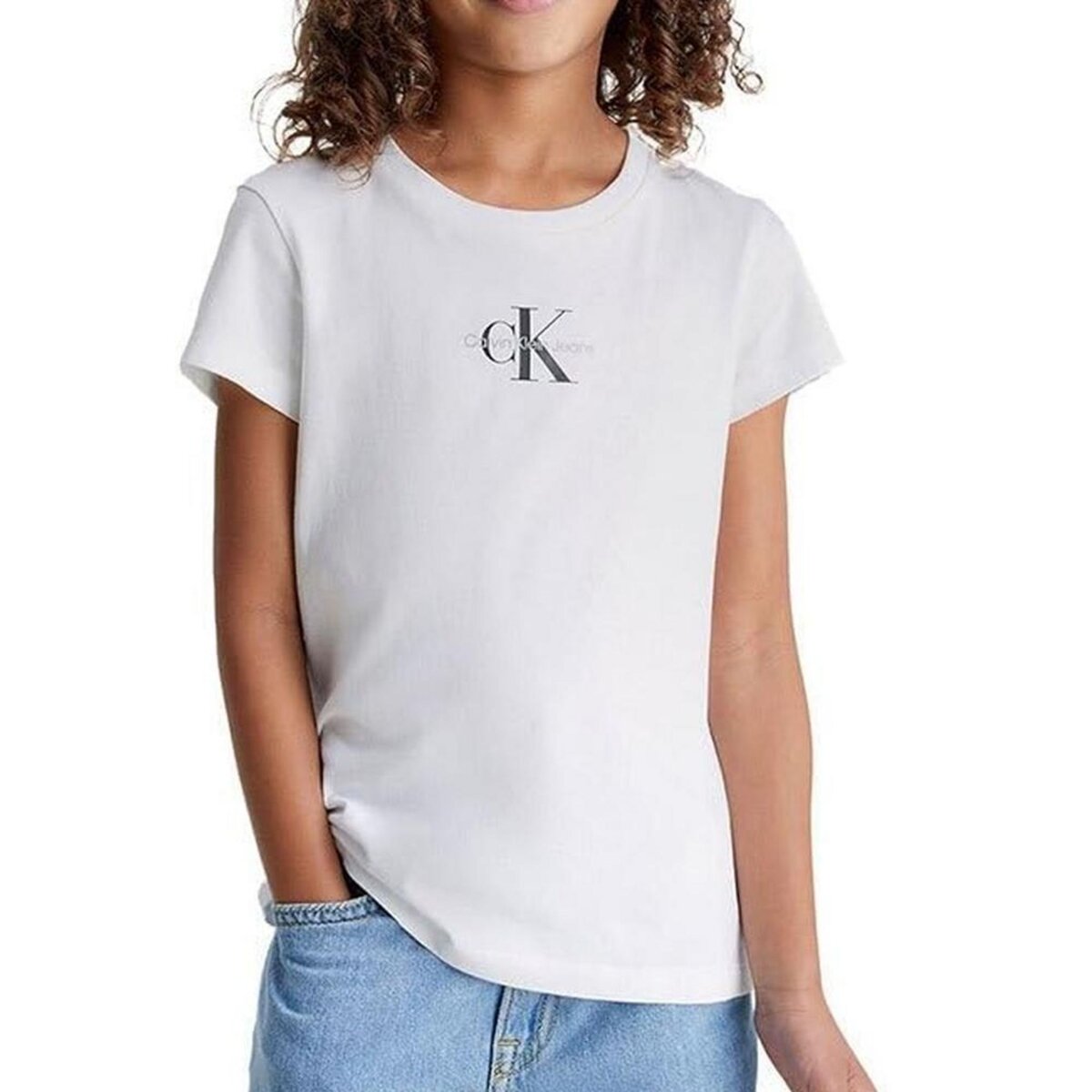 CALVIN KLEIN JEANS T-Shirt  Fille Calvin Klein Jeans Micro