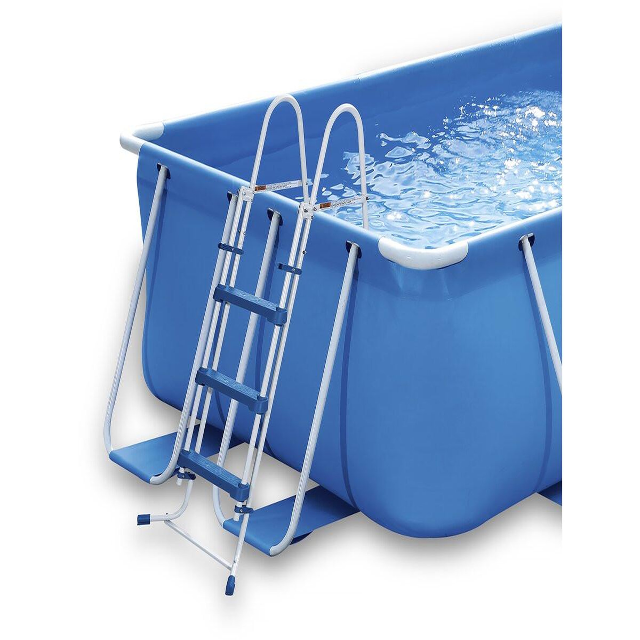 Voir la diapositive 3 : Habitat et Jardin Piscine tubulaire rectangle- LUDO 1 - 4 x 2 x 1 m - Filtration à cartouche