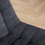 Voir la diapositive 5 : IDIMEX Chaise de bureau VASILO en velours côtelé