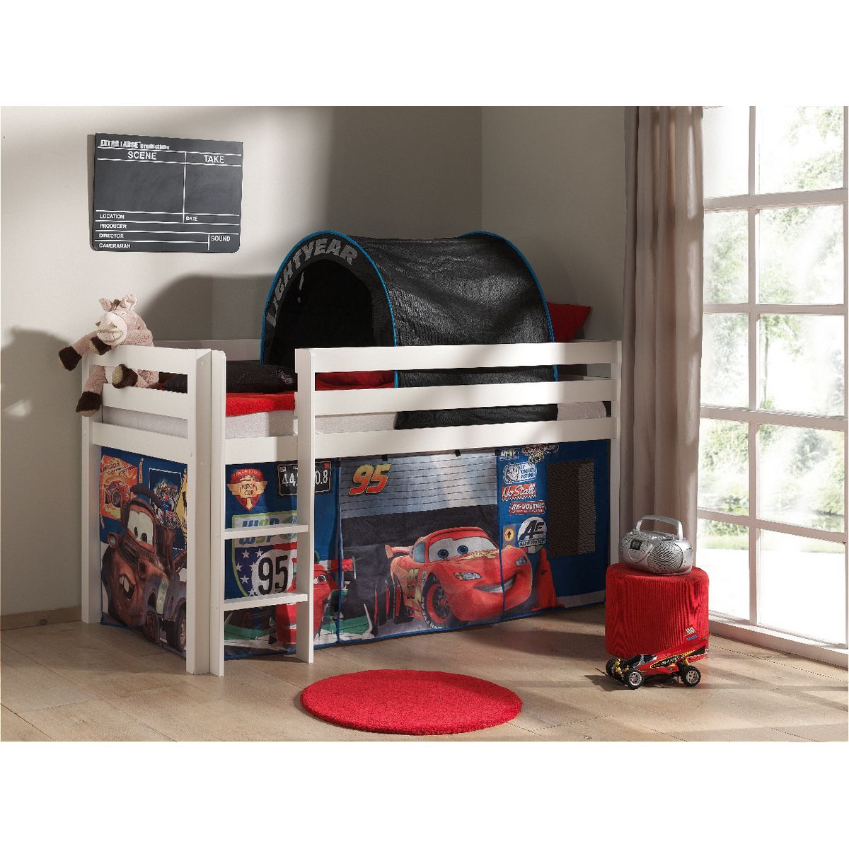 Lit enfant surélevé CARS