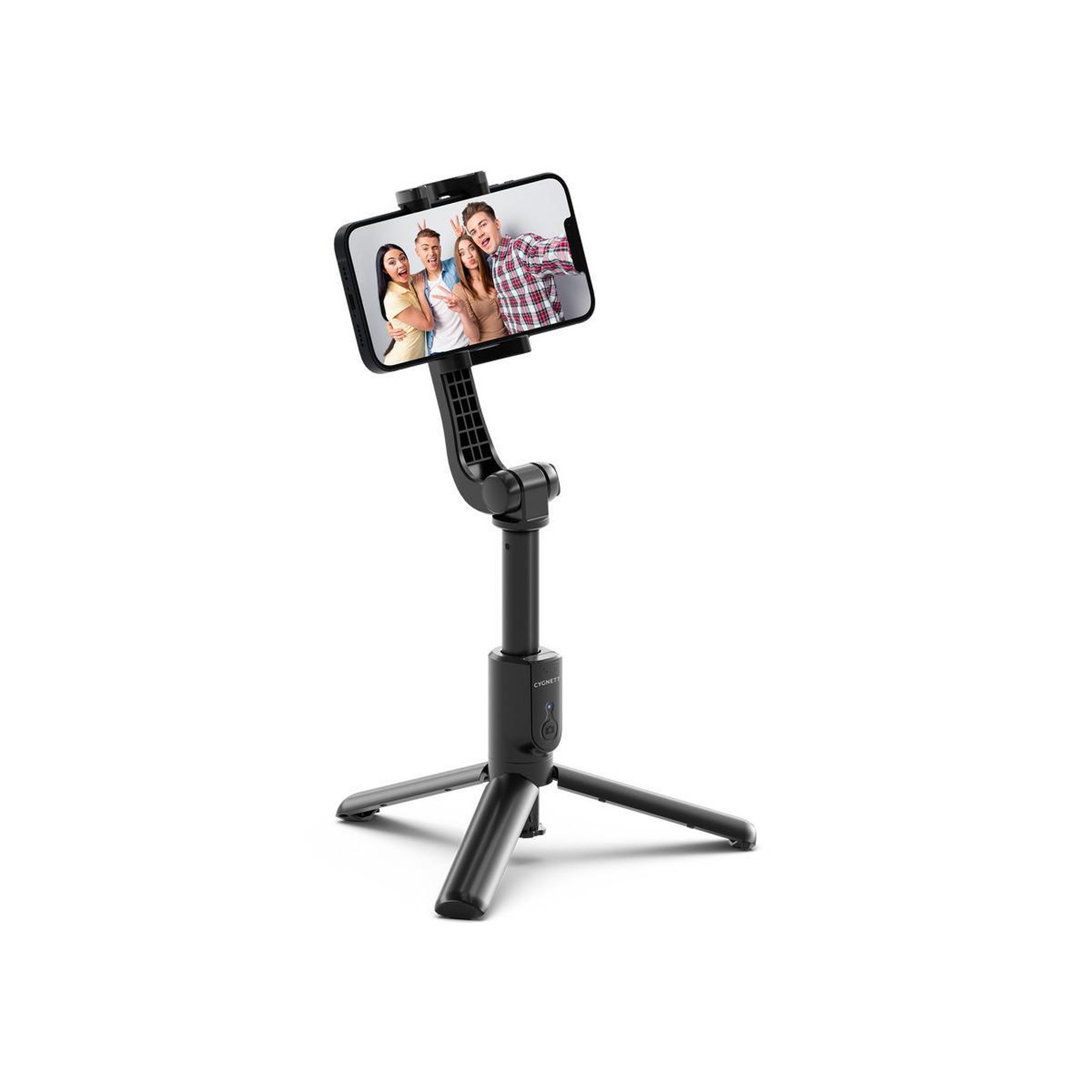 Voir la diapositive 3 : CYGNETT Perche à selfie Cygnett et trépied Bluetooth Noir
