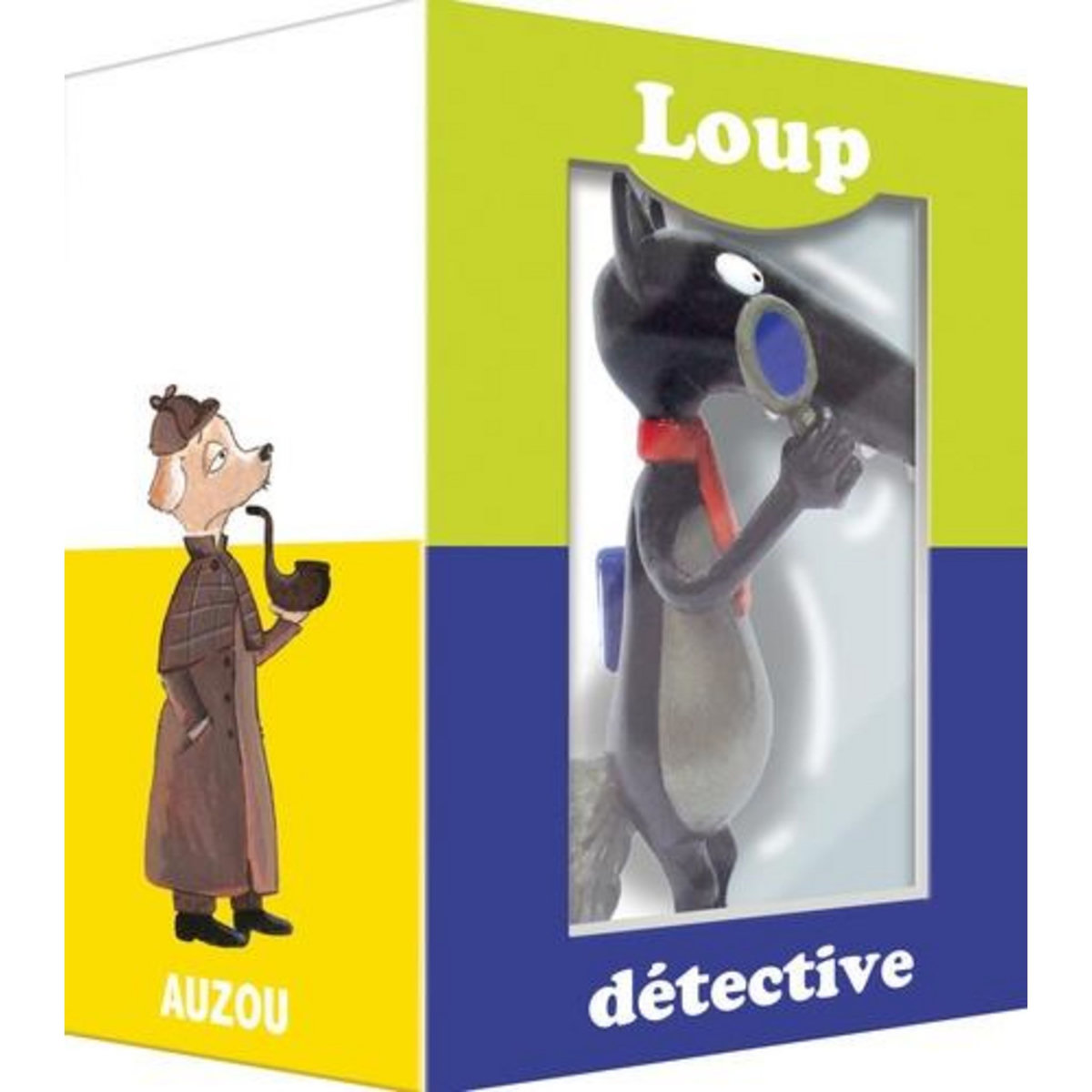 FIGURINE INDIVIDUELLE LOUP DETECTIVE, Lallemand Orianne