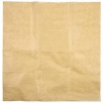 Paris Prix Lot de 6 Feuilles de Cuisson  Vapeur  40cm Marron