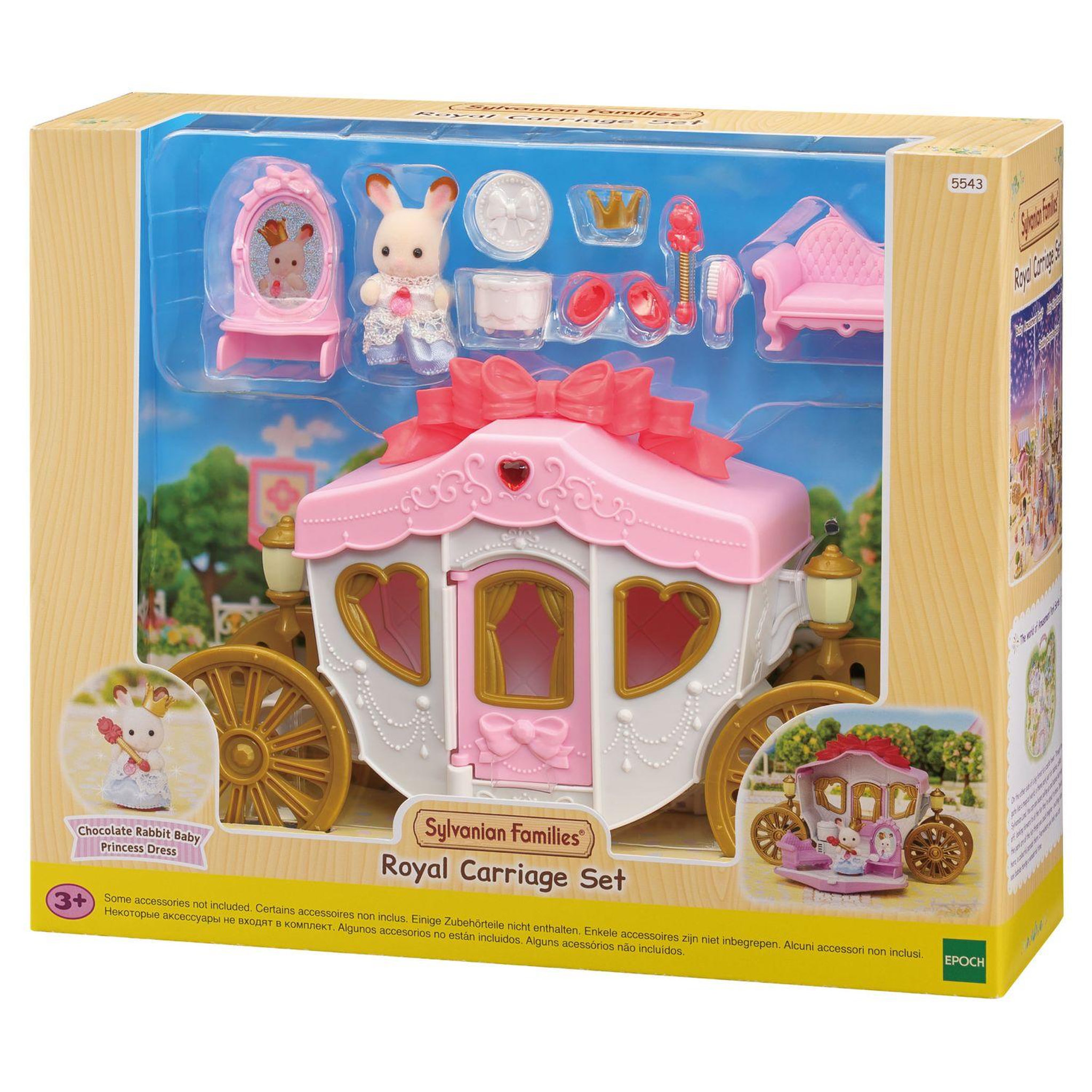 Voir la diapositive 1 : Sylvanian families 5543 Carrosse Royal - Sylvanian Families