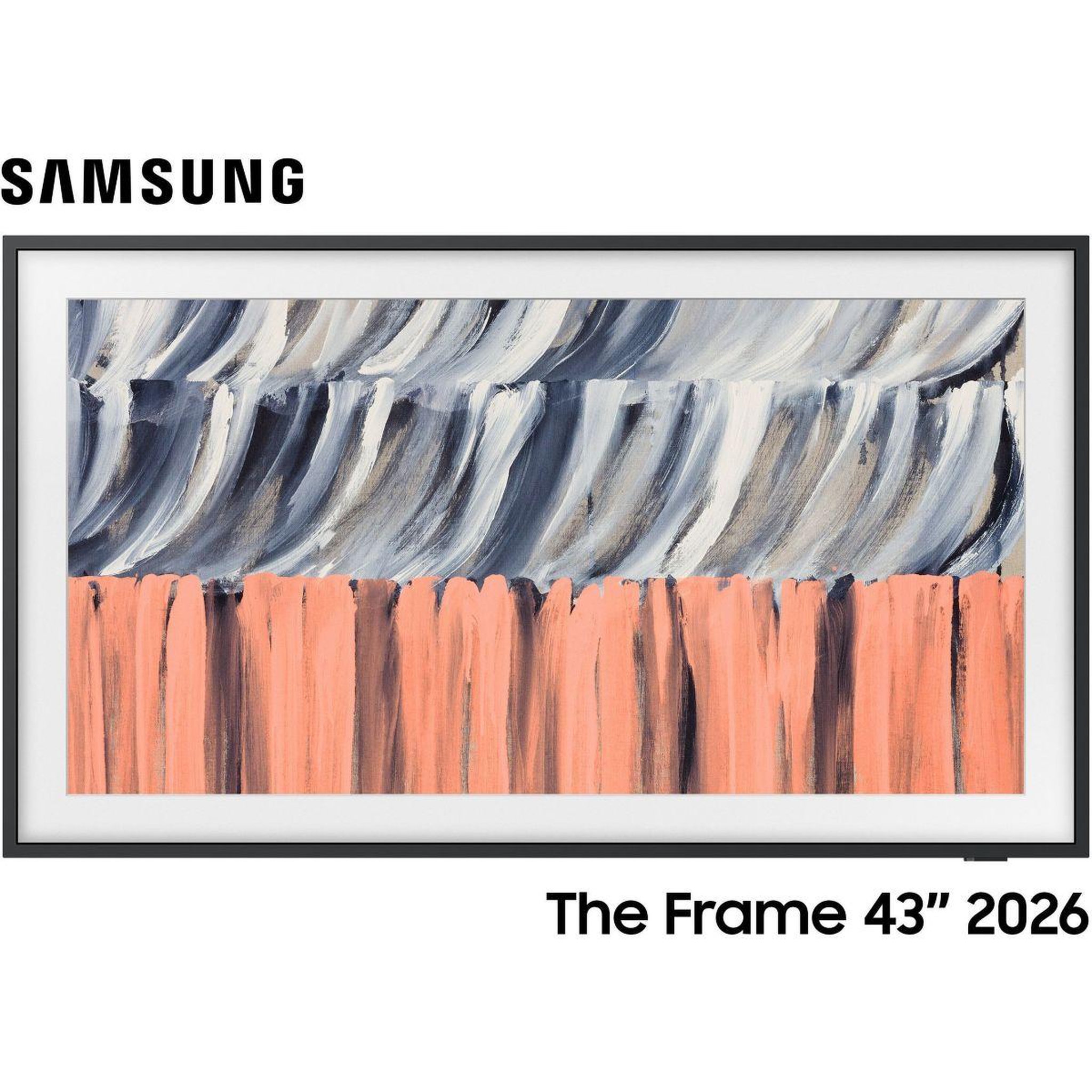 Samsung Tv qled the frame 43ls03he (2026) 43  (108 cm) 4k ultra hd - mode art (effet tableau), smart tv, anti-reflet