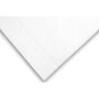 SOLEIL D'OCRE Drap plat en coton 260x300 cm PERCALE blanc, par Soleil d'ocre