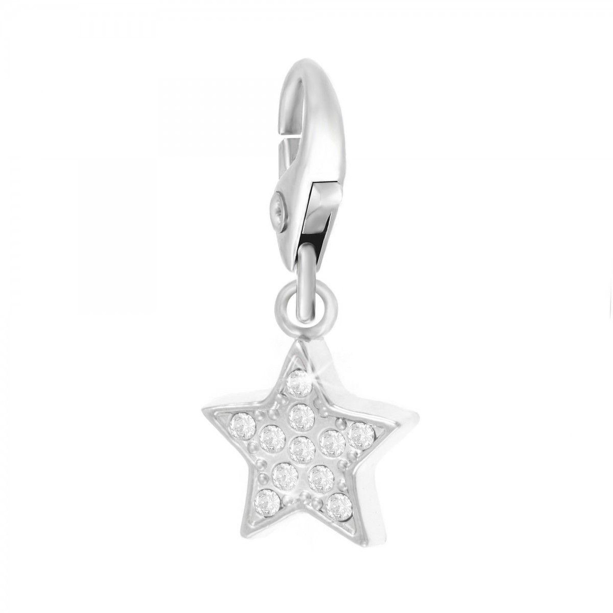 SC CRYSTAL Charm étoile SC Crystal orné de Cristaux scintillants