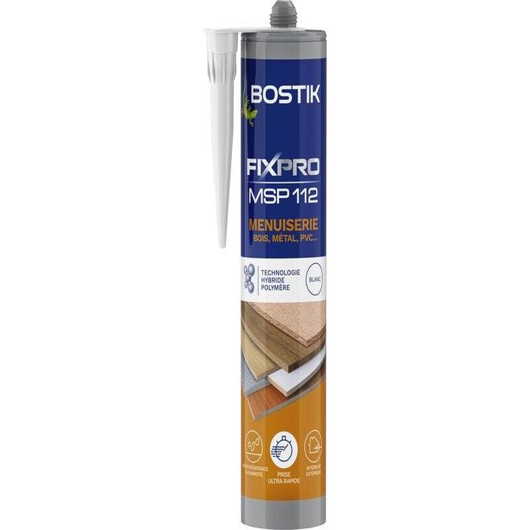 Bostik Colle joint int/ext polymere bostik fixpro msp112 menuiserie c290ml