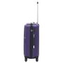 Voir la diapositive 5 : VIDAXL Valise rigide 3 pcs Violet ABS