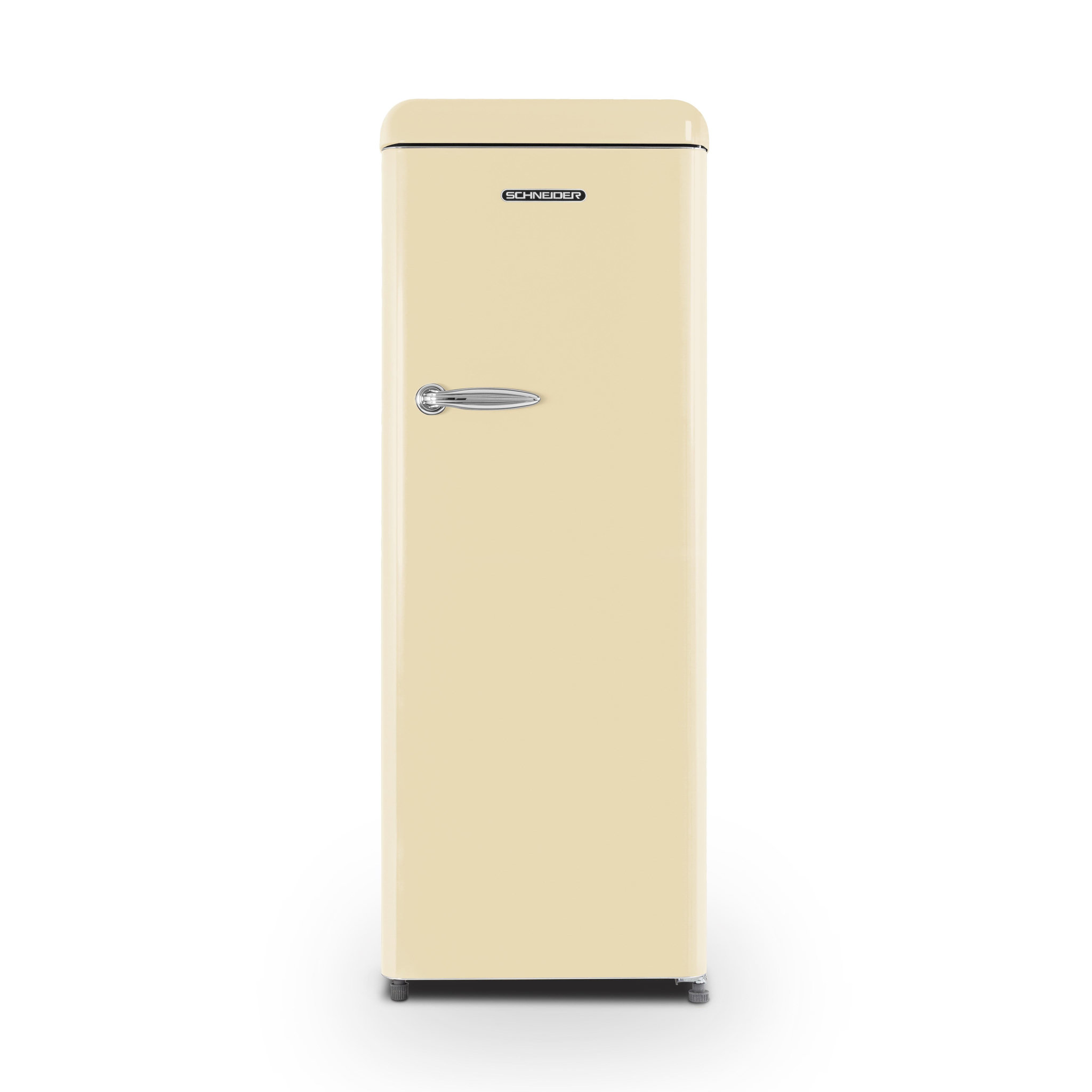 SCHNEIDER Réfrigérateur une porte 229L Vintage Crème - SCCL222V-CRE
