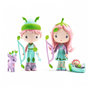 Voir la diapositive 1 : Djeco Tinyly Figurine Lily et Sylvestre