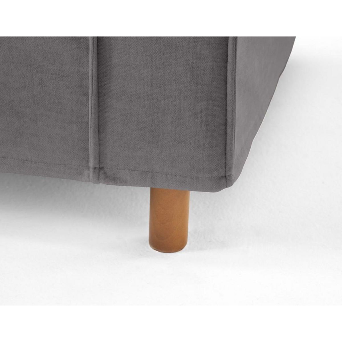 LISA DESIGN Jake - canapé déhoussable d'angle gauche 5 places en velours