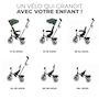 Voir la diapositive 2 : KINDERKRAFT Tricycle evolutif poussette avec pare soleil regl
