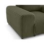 Voir la diapositive 4 : LISA DESIGN Garance - fauteuil en velours côtelé grosses côtes