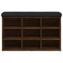 Voir la diapositive 5 : VIDAXL Banc a chaussures chene marron 82x32x50 cm Bois d'ingenierie