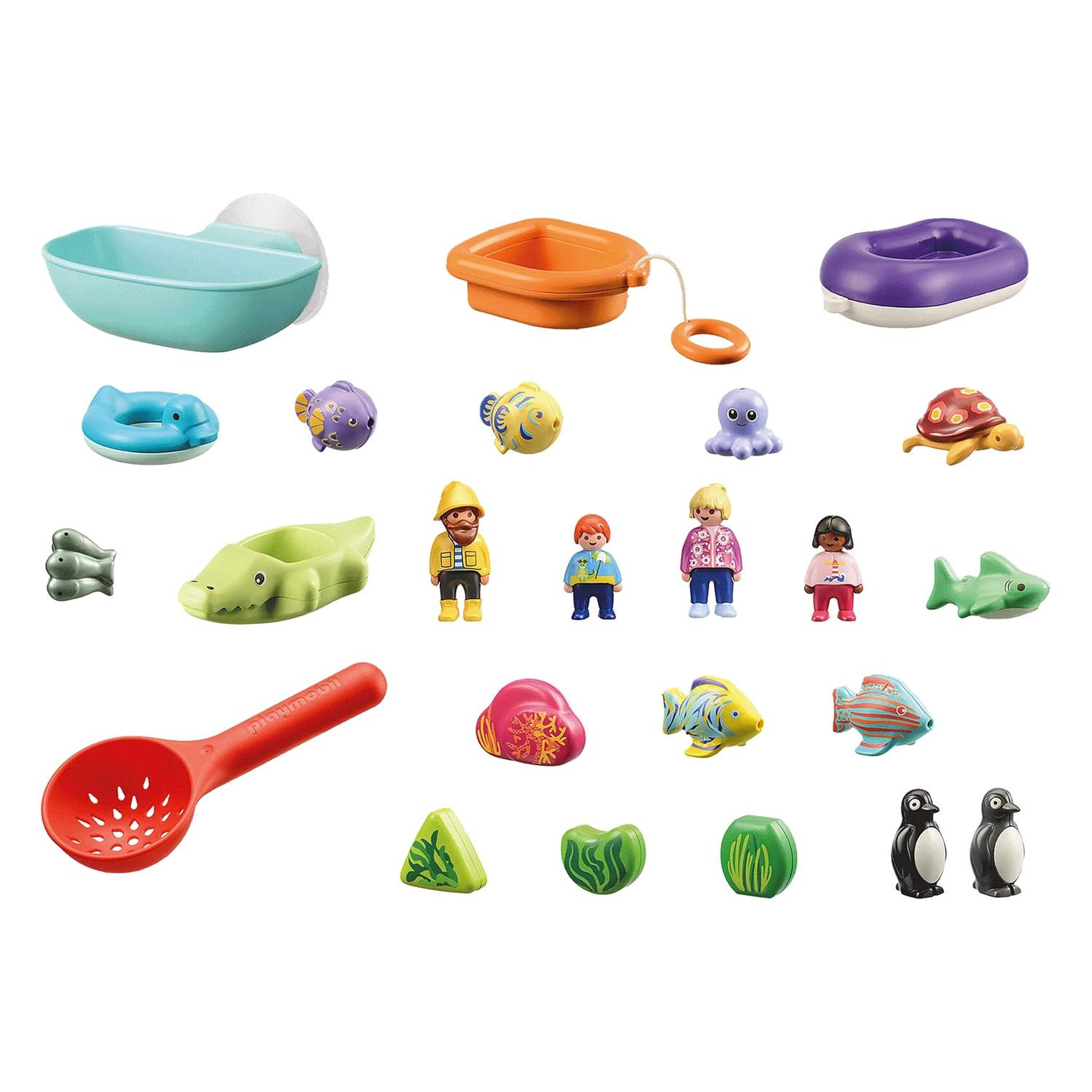 Voir la diapositive 3 : PLAYMOBIL 1 2 3 Aqua Calendrier de l'Avent