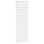 Voir la diapositive 3 : VIDAXL Store zebre blanc 80x200 cm largeur du tissu 75,9 cm polyester