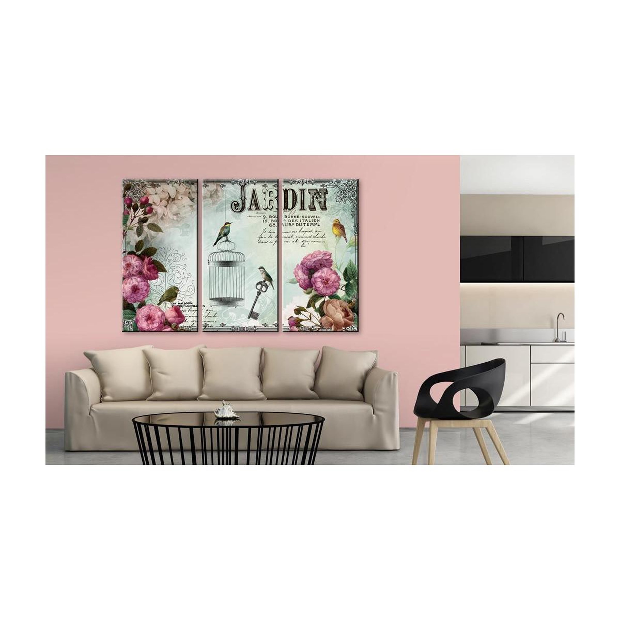 Voir la diapositive 2 : Paris Prix Tableau Imprimé  Jardin