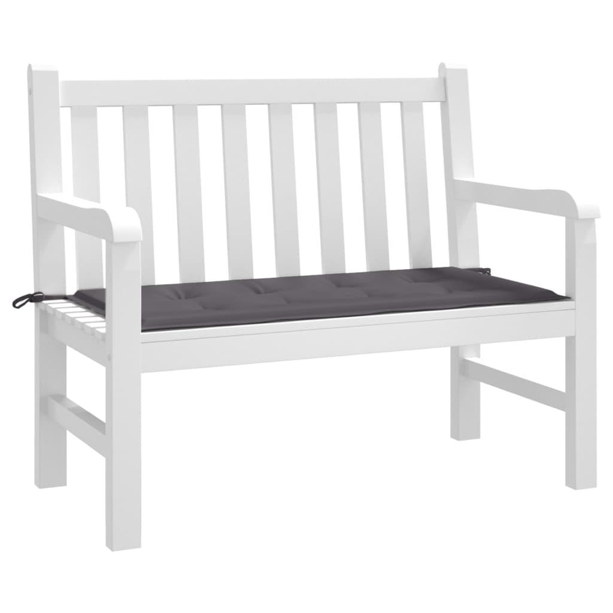 Voir la diapositive 3 : VIDAXL Coussin de banc de jardin anthracite 120x50x3 cm tissu oxford