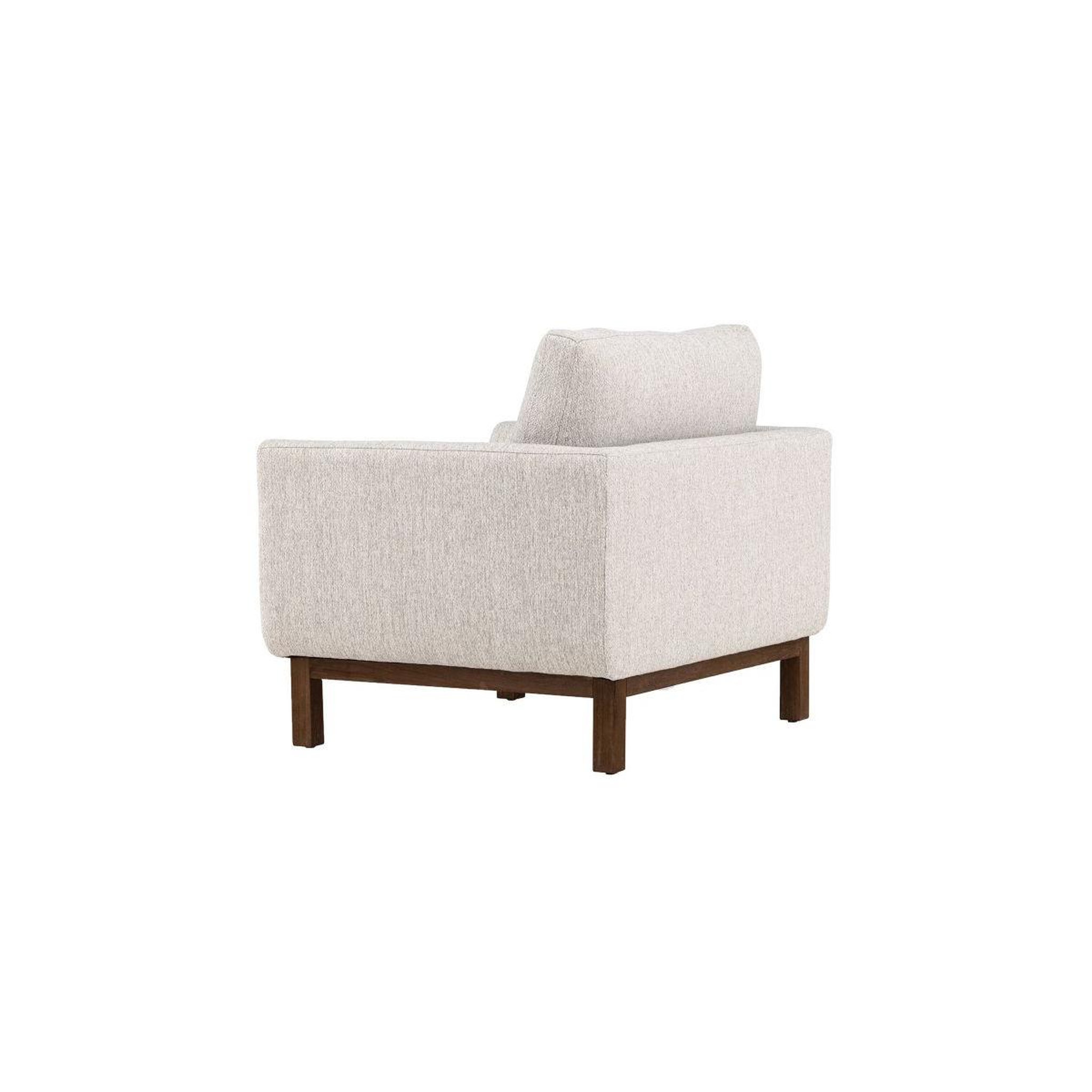 Voir la diapositive 5 : Paris Prix Fauteuil design en tissu  olympos  109cm beige
