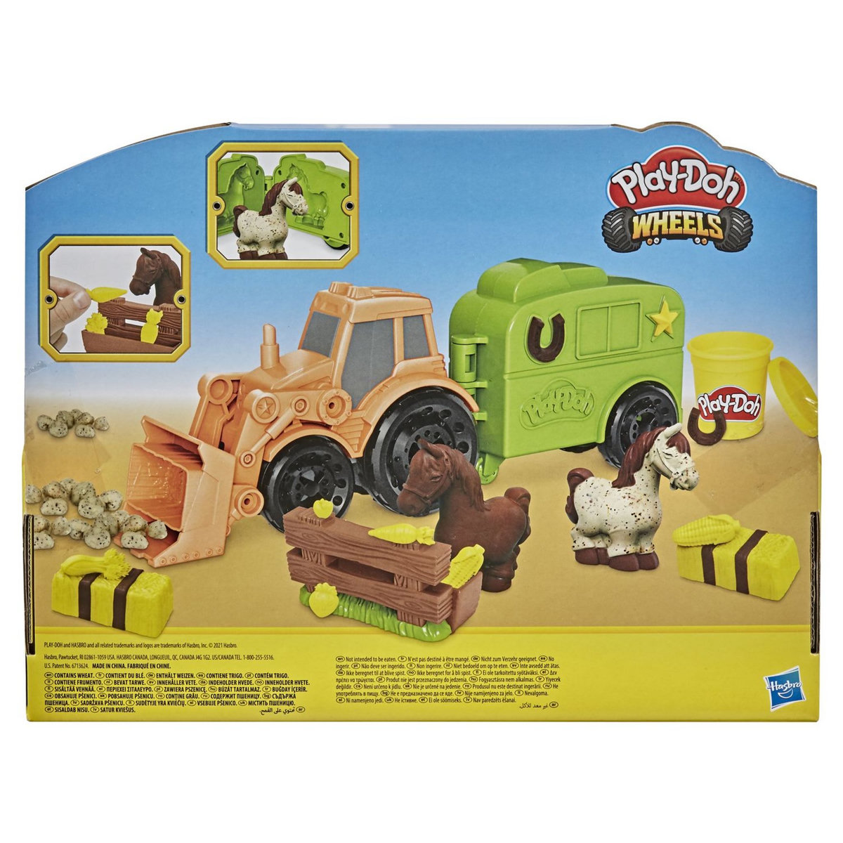 HASBRO Play-Doh Wheels Tracteur