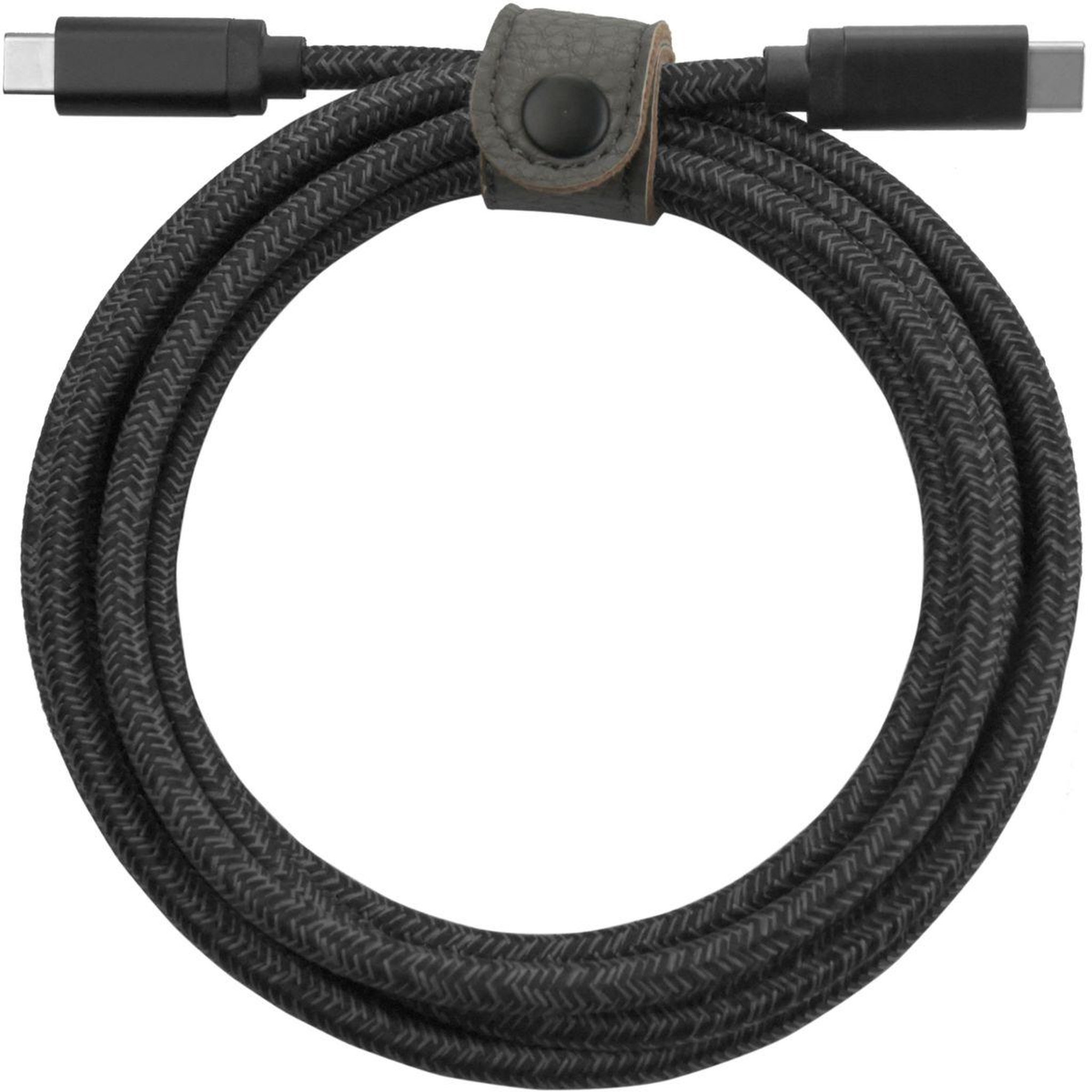 Voir la diapositive 3 : ADEQWAT Câble usb c vers usb-c 3m noir