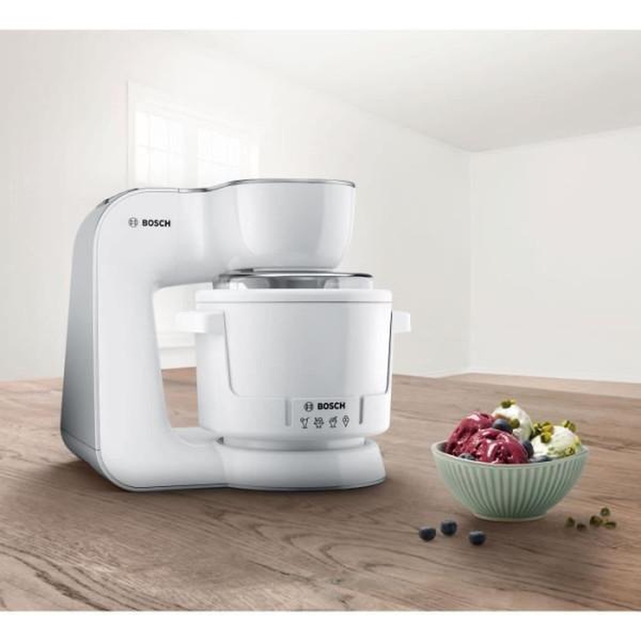 Voir la diapositive 3 : BOSCH Accessoire sorbetière pour robot bosch mum5 - MUZ5EB2