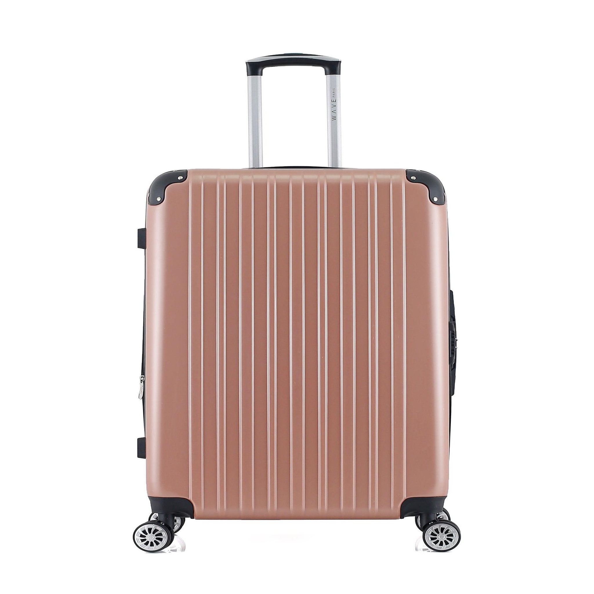 WAVE PARIS Wave paris - valise grand format denali. Coloris disponibles : Gris, Bleu, Vert, Noir, Rose, Beige