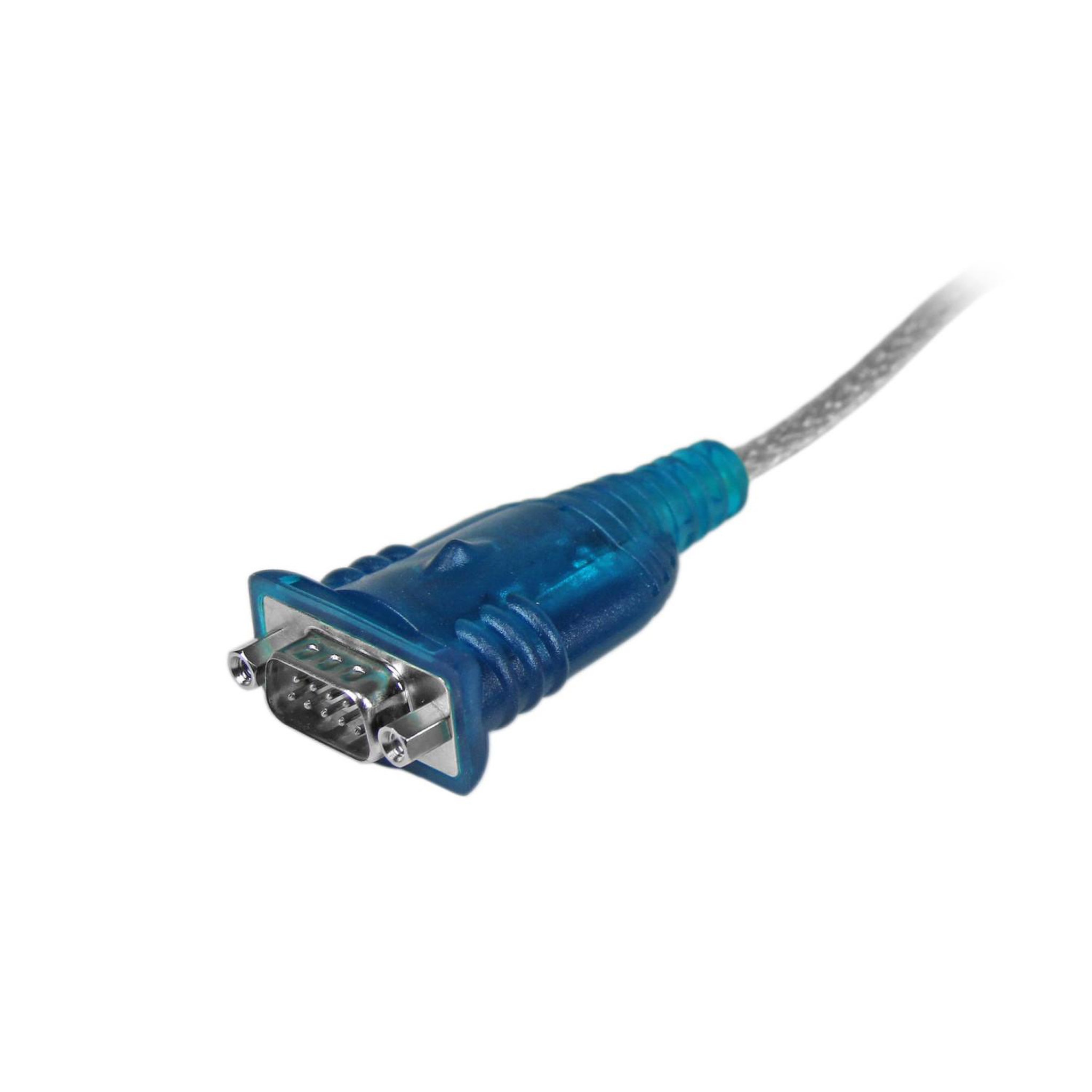 Voir la diapositive 3 : Startech Startech.com câble adaptateur usb vers série db9 rs232 - mâle / mâle