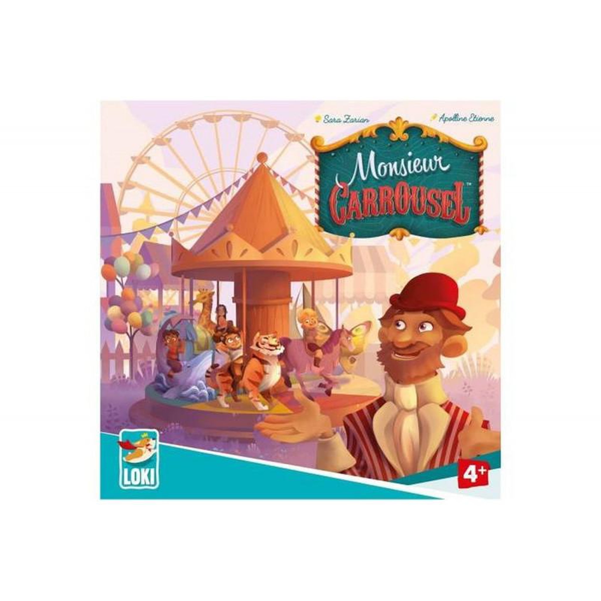 Iello Jeu de société Monsieur Carrousel Iello