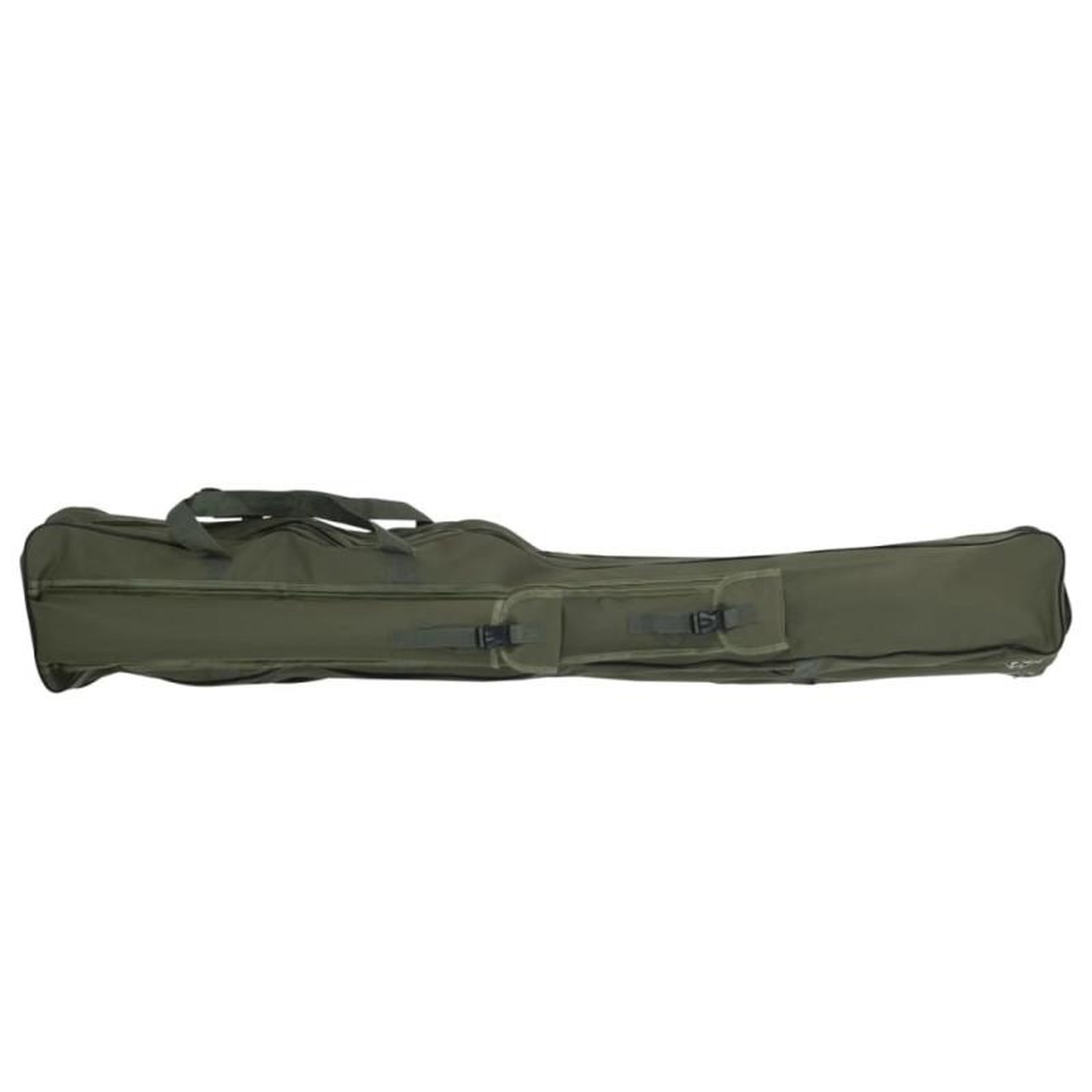 Voir la diapositive 3 : VIDAXL Sac de canne à pêche vert foncé 150 cm tissu oxford