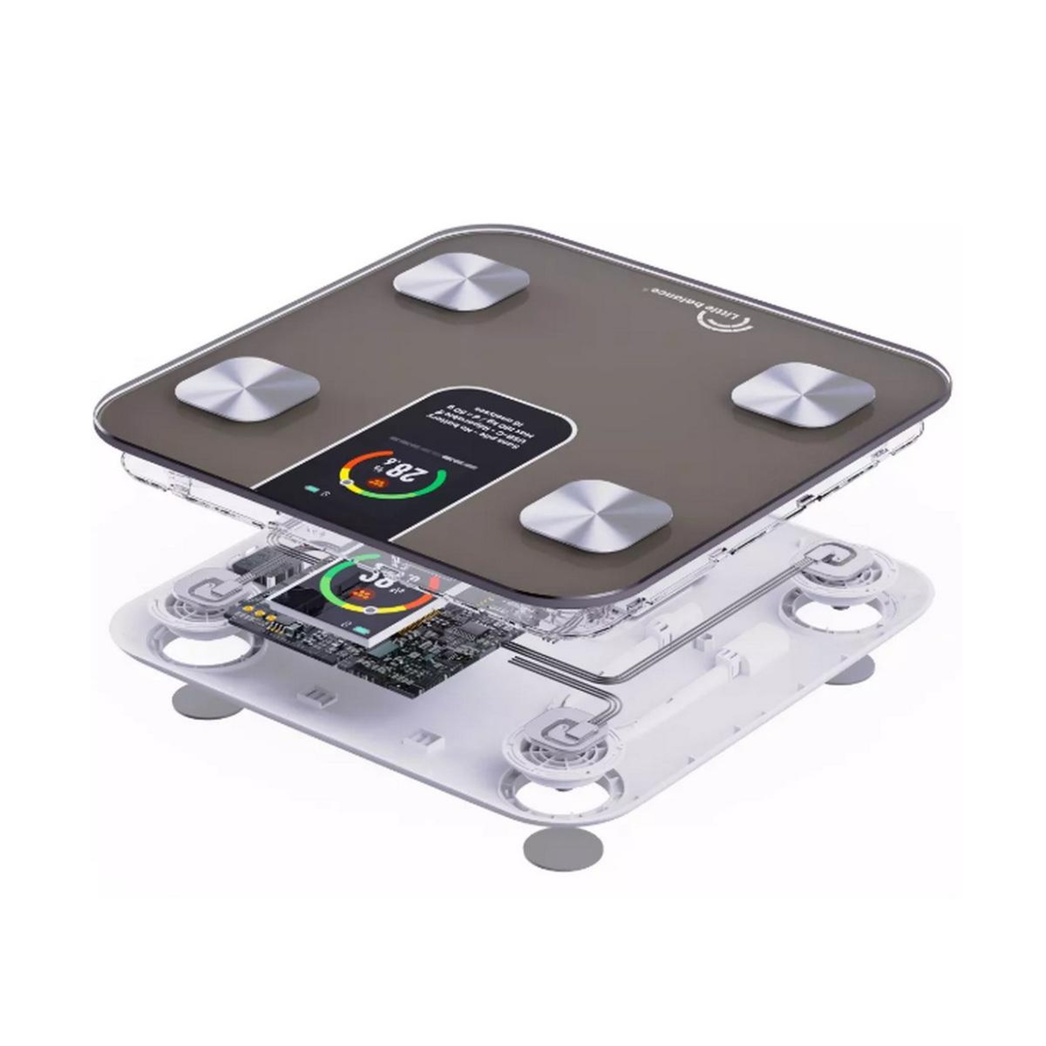 Voir la diapositive 3 : LITTLE BALANCE Impédancemètre 180kg/50g gris - 8837