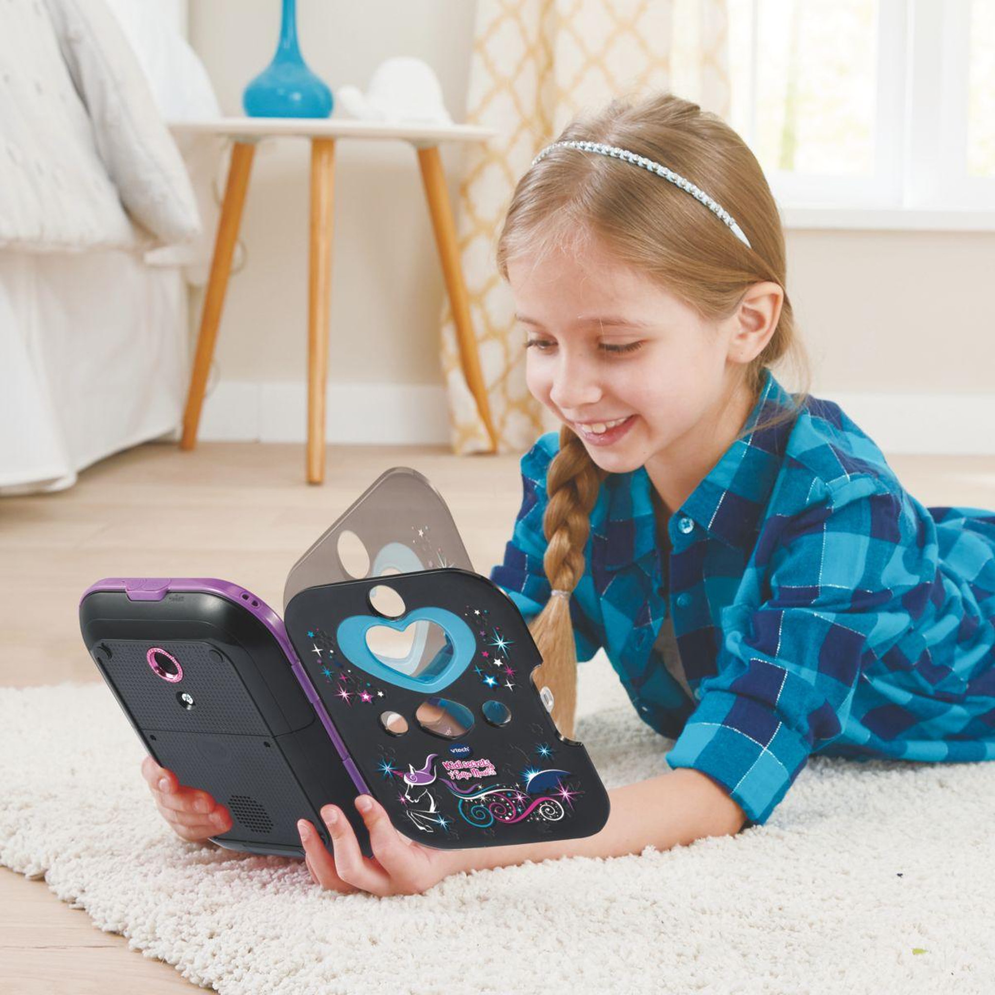Voir la diapositive 4 : VTECH Jeu éducatif KidiSecrets Selfie Music 2.0 noir
