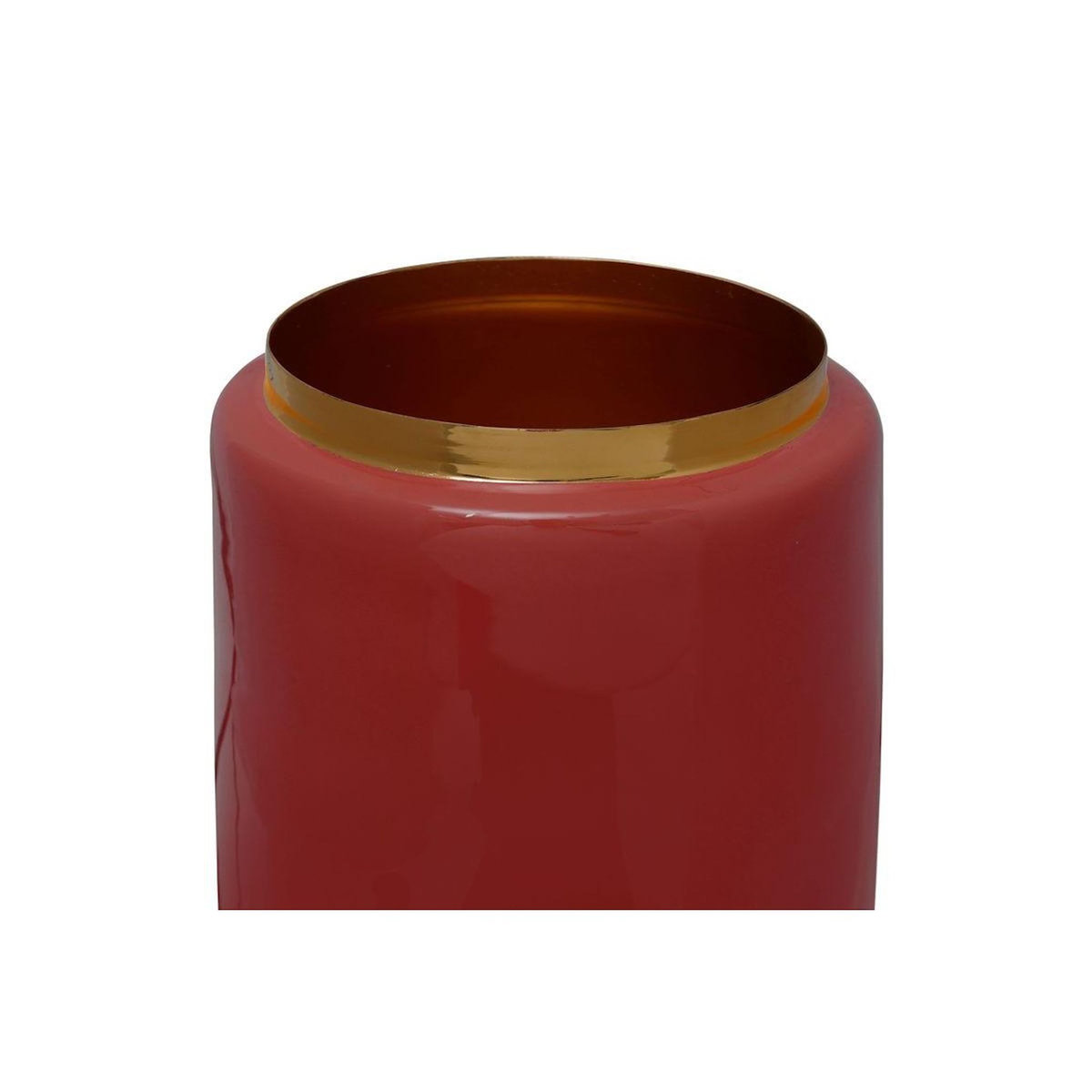 Paris Prix Vase Déco Rond  Uniqa  30cm Corail & Or