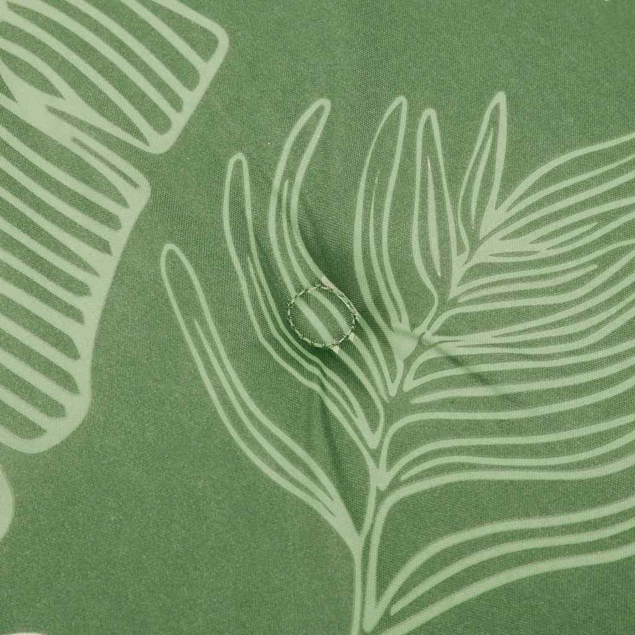 Voir la diapositive 5 : VIDAXL Coussin de banc de jardin motif de feuilles 200x50x3 cm tissu