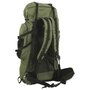 Voir la diapositive 3 : VIDAXL Sac à dos de randonnée vert armée 60 L tissu oxford