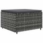 Voir la diapositive 5 : VIDAXL Salon de jardin 6 pcs avec coussins Gris Resine tressee