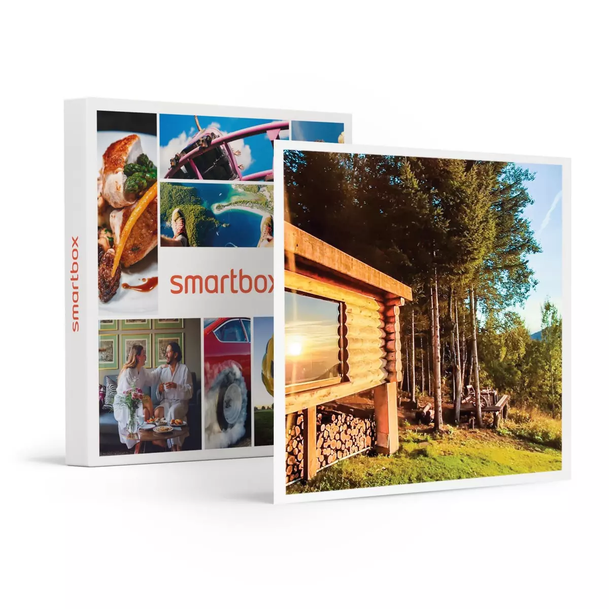 Smartbox 4 jours insolites dans une cabane en bois près de la frontière suisse - Coffret Cadeau Séjour