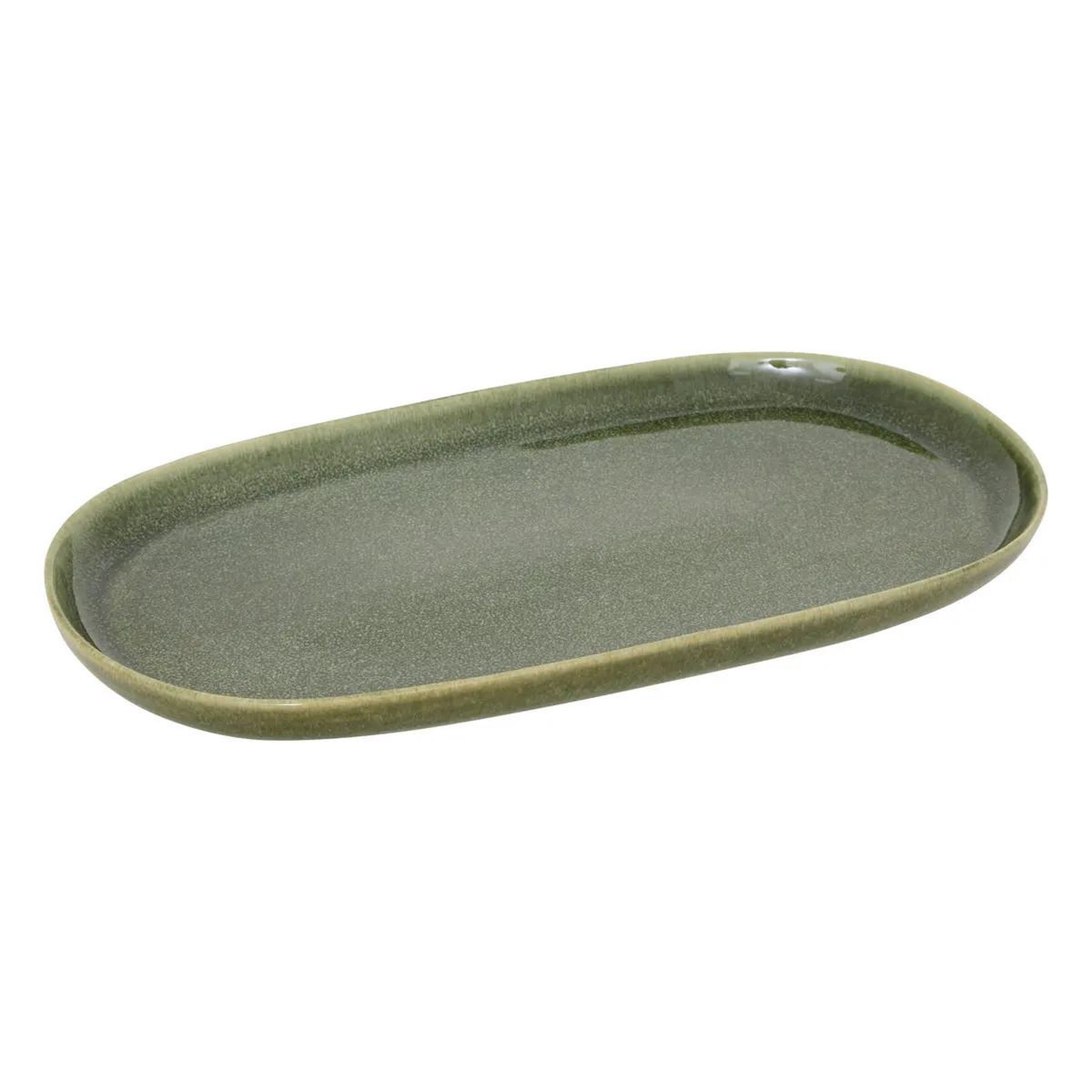SECRET DE GOURMET Plat de présentation  terre inconnue  30cm kaki