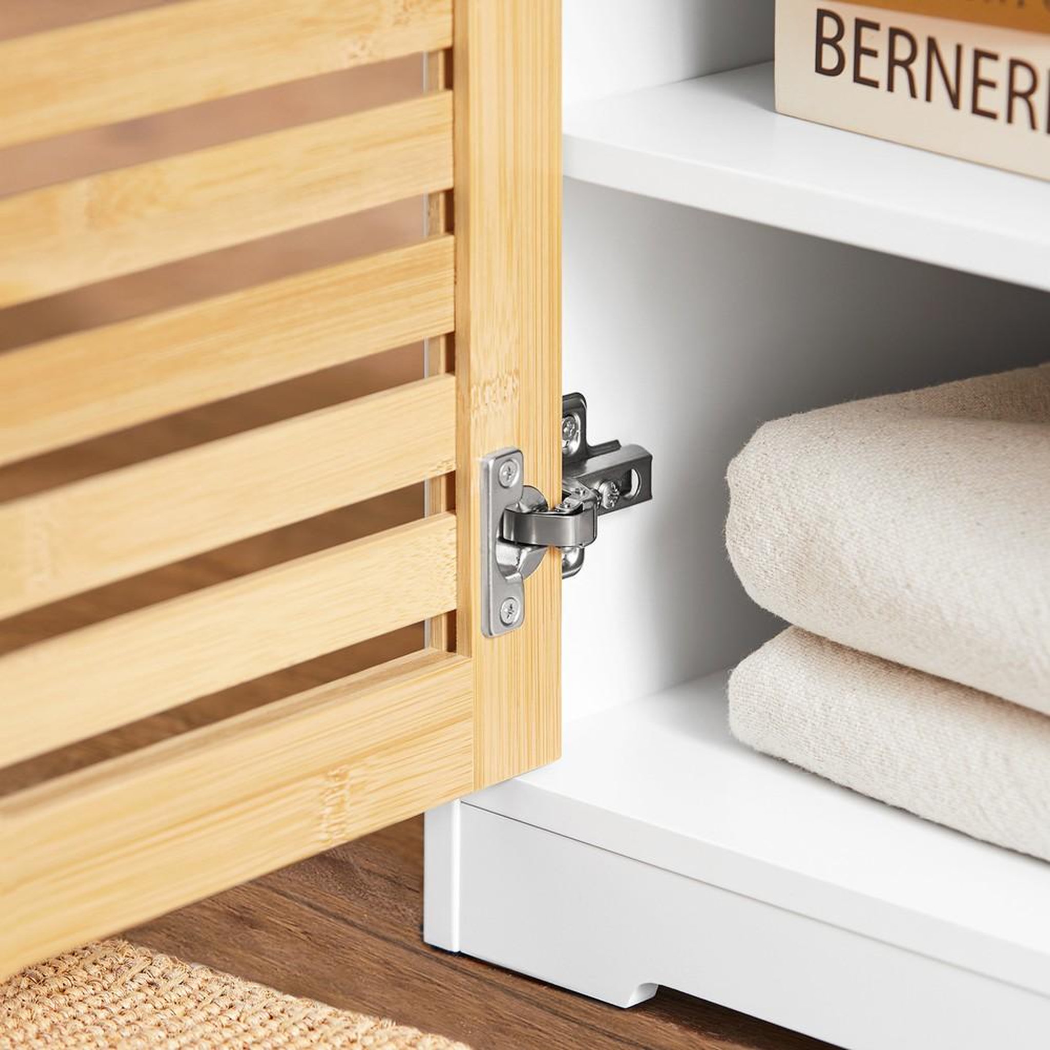 Voir la diapositive 5 : SOBUY SoBuy - Banc de rangement à chaussures avec deux portes - Moderne - FSR23-II