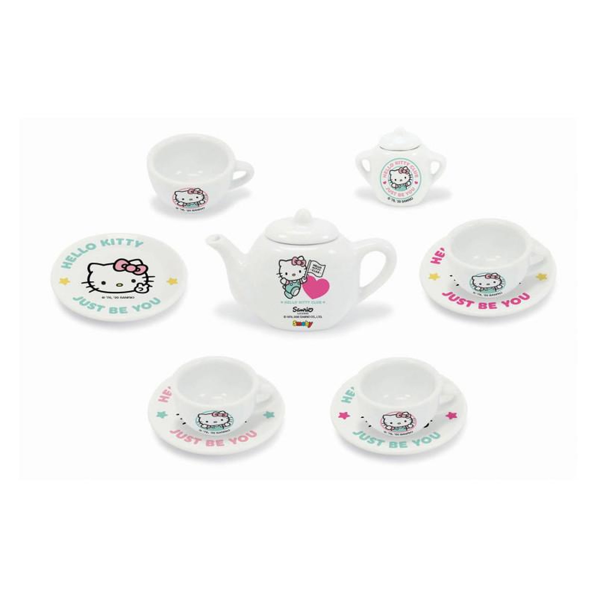 Voir la diapositive 1 : SMOBY Smoby Hello Kitty Porcelain Tea Set, 12pcs. 310596