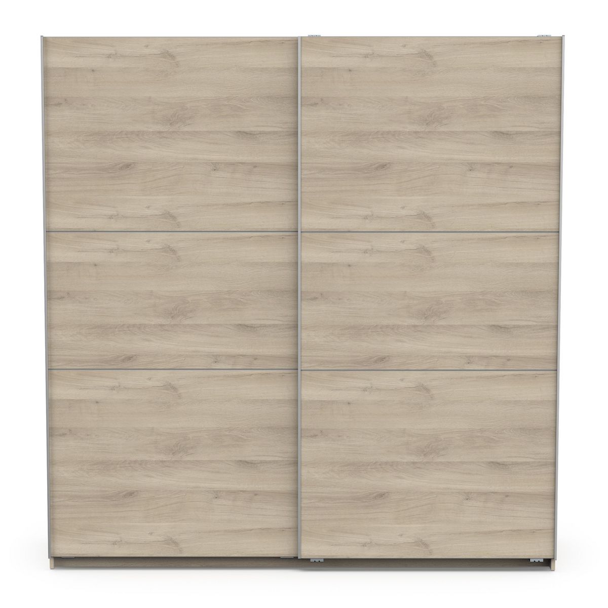 Armoire 2 portes coulissantes L200 cm THIBAULT