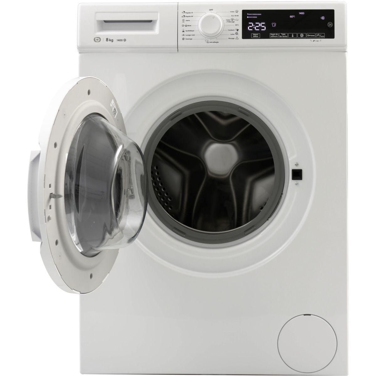 ESSENTIEL B Lave linge hublot ELF814-3b