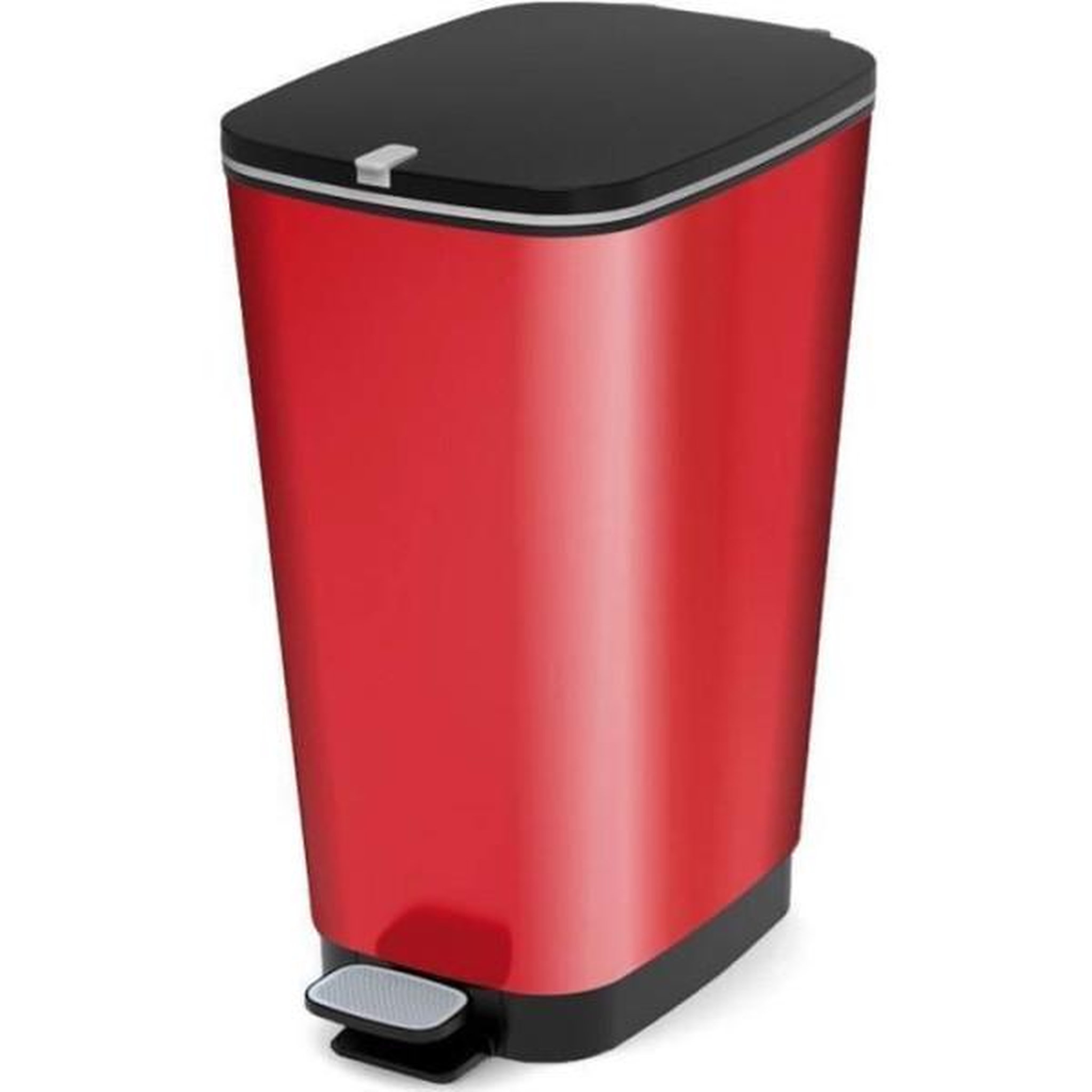 KIS KIS Poubelle a pédale Chic Bin Style - 42.5L - Rouge