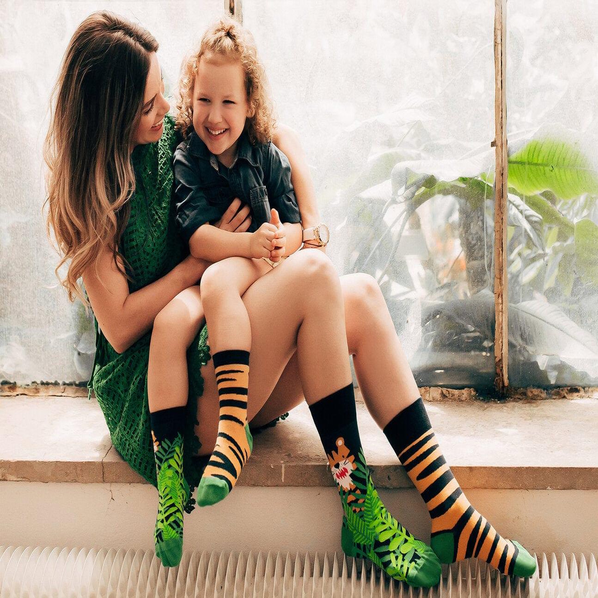 Voir la diapositive 4 : DEDOLES Chaussettes enfants tigres