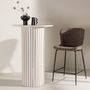 Voir la diapositive 4 : Paris Prix Table de Bar  Härön  70cm Blanc